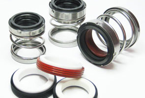 Inside Seals, Tungsten Carbide and Viton  